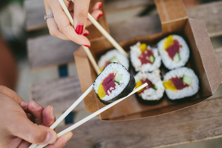 Plateau de Sushis  Emballage Traiteur