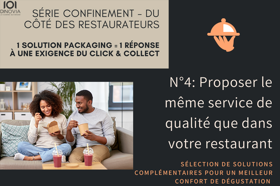 Vente à emporter restaurant: tous nos conseils packaging