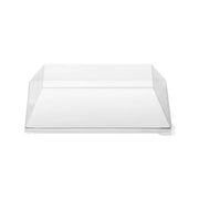 Photo du produit 13ASCKCV13NC - Couvercle rpet pour barquette CUBIK NATURAL - 130x130 mm - Dinovia