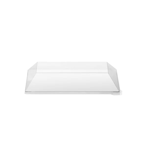 Photo du produit 13ASCKCV6 - Couvercle pour barquette carton CUBIK NATURAL - 130x65 mm - Dinovia