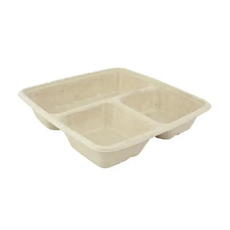 Photo du produit 23PLNAT900 - Bento pulpe 3 compartiments TERRA NOVE - Dinovia