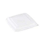 Photo du produit 2CV3PLNAT900 - Couvercle carré PET pour bento 3 compartiments TERRA NOVE - Dinovia