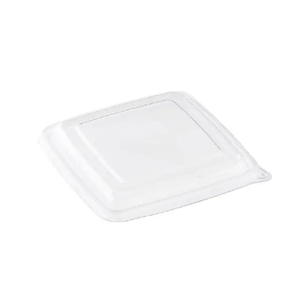 Photo du produit 2CV3PLNAT900 - Couvercle carré PET pour bento 3 compartiments TERRA NOVE - Dinovia