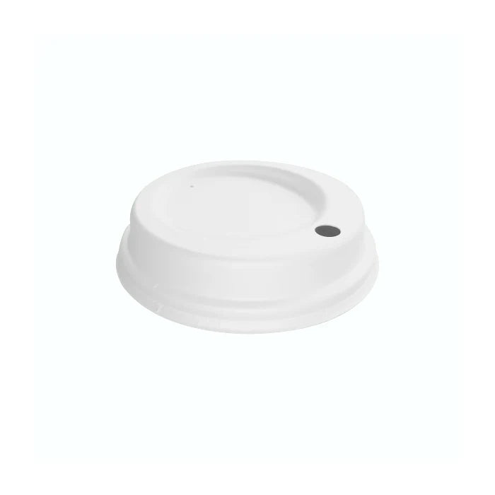Photo du produit 2CVPUL80-1800 - Couvercle en pulpe pour gobelet carton - d80 mm - Dinovia