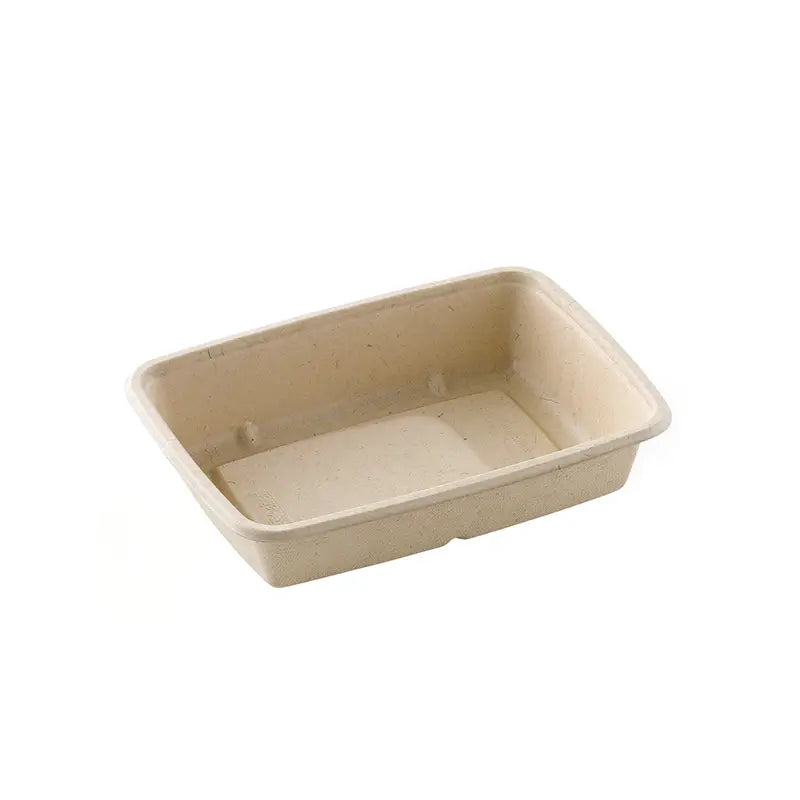 Photo du produit 2PLBIO90 - Barquette pulpe rectangulaire TERRA NOVE - 950 ml - Dinovia