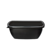 Photo du produit 2PLFAST75 - Barquette pp noir carrée COCOTTE - 750 ml - Dinovia