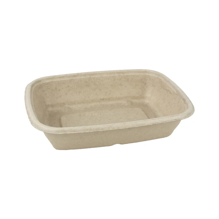 Photo du produit 2PLNAT825 - Barquette Pulp Lam Nat - 825 ml 210x160 mm - Dinovia