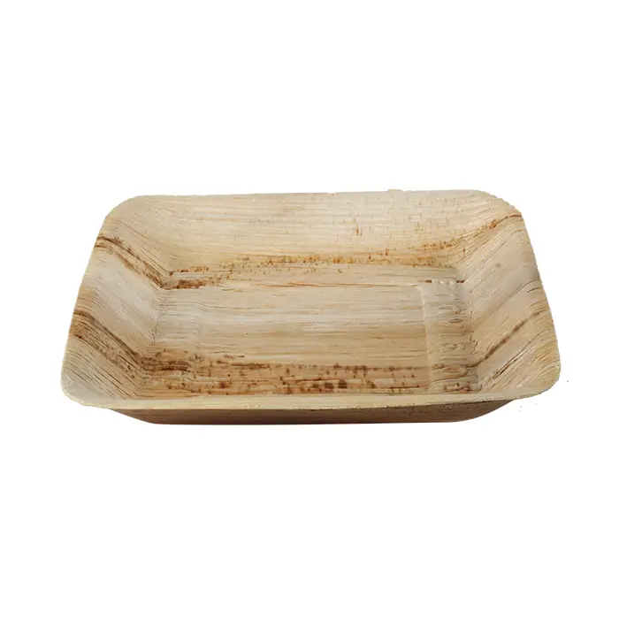 Photo du produit 5040-100 - Assiette palmier Carrée - 240x240 mm - Dinovia