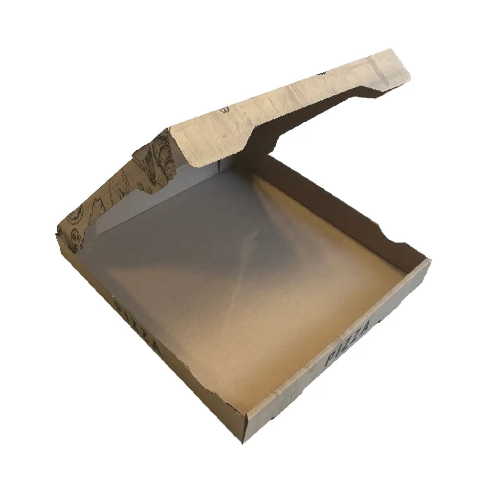 Photo du produit BOITPIZZ29 - Boite pizza carton ouverte - 290x290x30 mm - Dinovia
