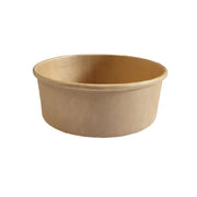 Photo du produit BOLKR1200 - Saladier en kraft brun - 1200 ml d185 mm - Dinovia