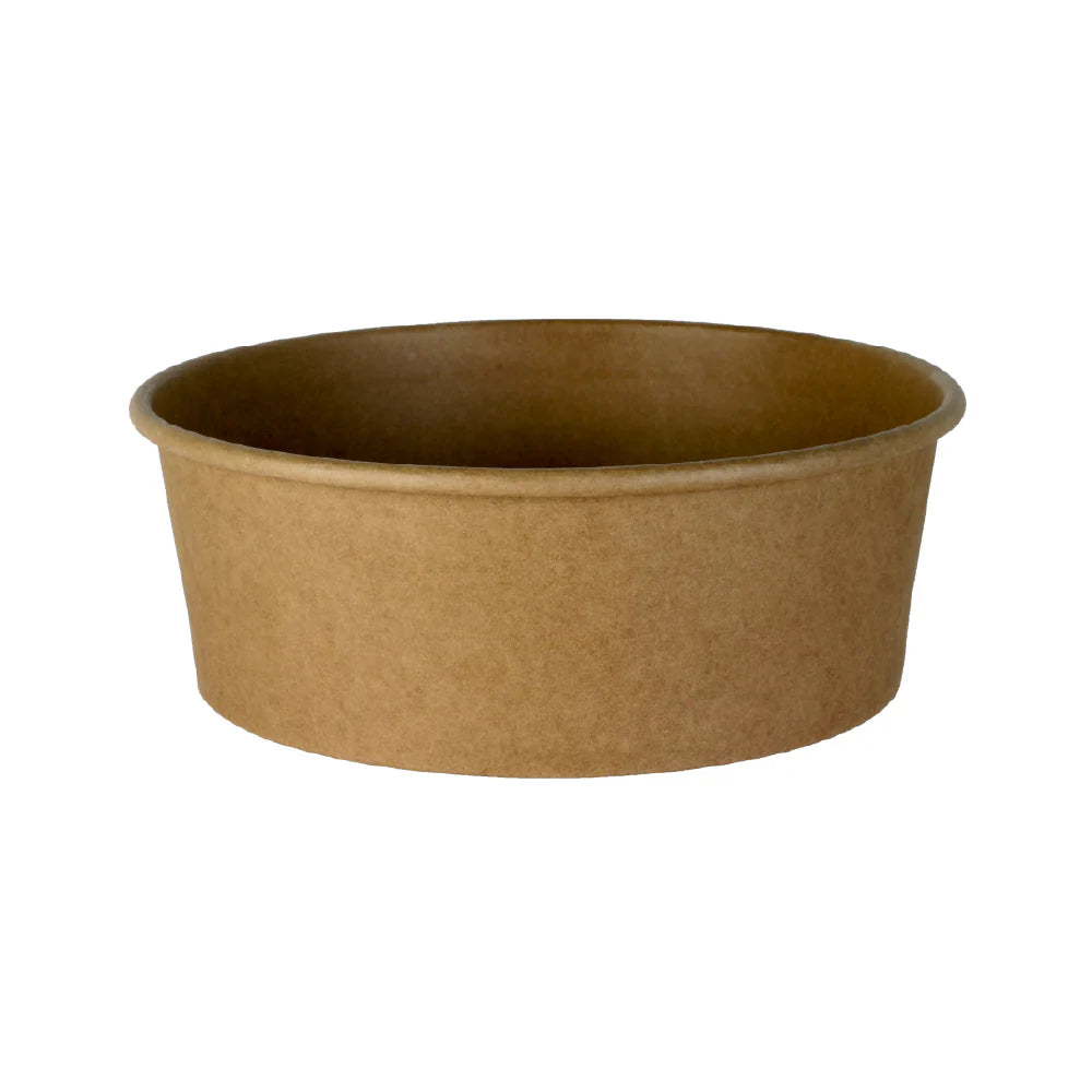 Photo du produit BOLKR960ML - Saladier kraft brun 960 ml d150 mm - Dinovia
