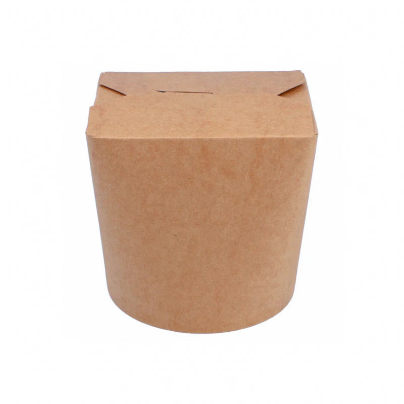 Photo du produit BTPASTAKR780 - Pot à pâtes en carton kraft - 780 ml - Dinovia