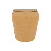 Photo du produit BTPASTAKR960 - Pot à pâtes en carton kraft - 960 ml - Dinovia