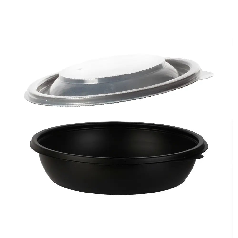 Barquette pp ronde COCOTTE et son couvercle - 750 ml