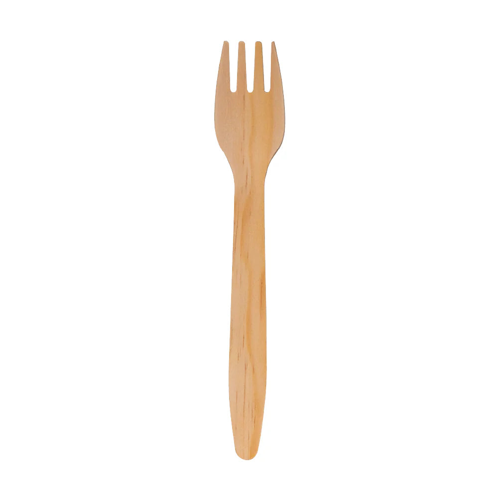 Photo du produit F165BPEUPL - Fourchette en bois de peuplier - 165 mm - Dinovia