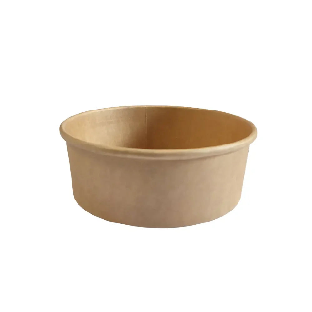 Photo du produit GAMESBOLKR1100 - Saladier kraft brun - 1100 ml d165 mm - Dinovia