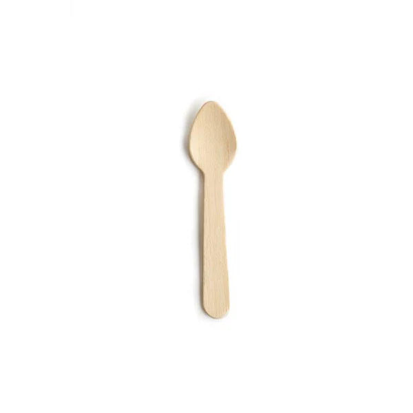Photo du produit N84202 - Petite cuillère bois NATURA CUT - 110 mm - Dinovia