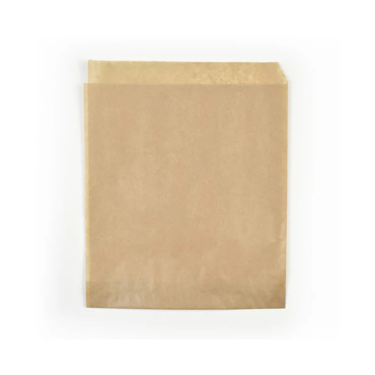 Photo du produit SACKR180 - Sac papier kraft brun viennoiserie - 170x180 mm - Dinovia