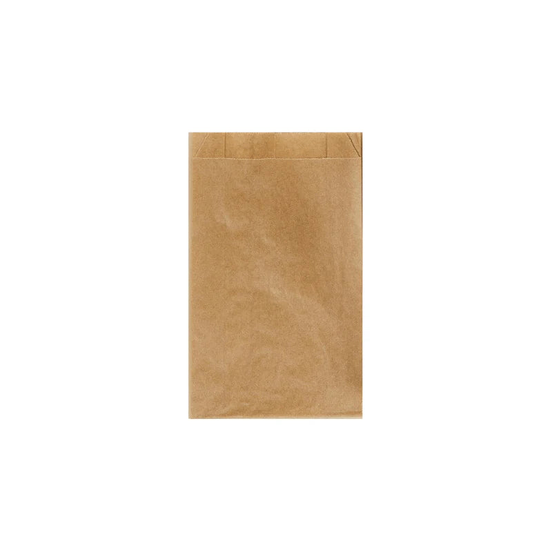 Photo du produit SACKR210-1000 - Sachet papier kraft brun pour cookie - 120x120x50 mm - Dinovia
