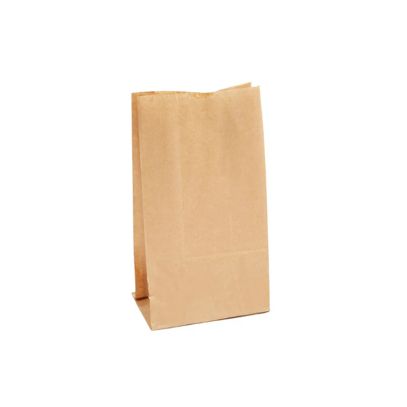 Photo du produit SACKRL200-500 - Sac papier kraft brun SOS Taille L - 200x160x400 mm - Dinovia
