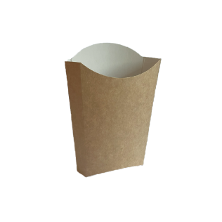 Etui à frites kraft taille S