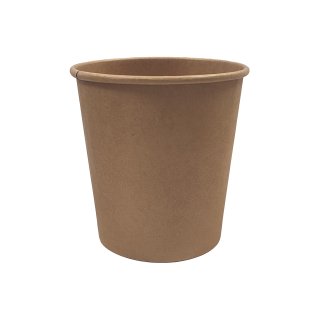 Pot à soupe en kraft brun 500ml d.98mm
