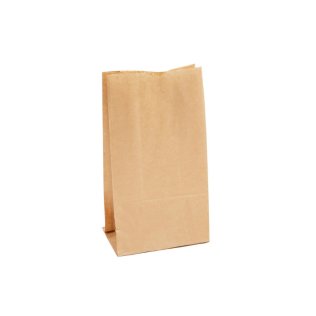 Sac papier kraft brun SOS Taille L- 200 X 160 X 400 mm