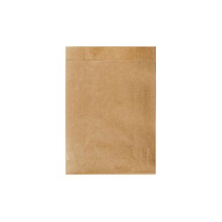 Sachet papier kraft brun pour brownie 120 X 120 X 50 mm