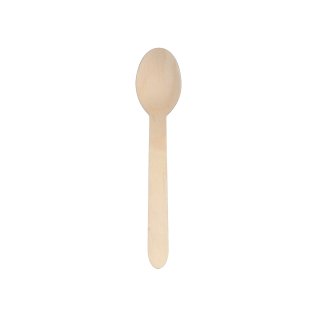 Cuillère bois 160 mm NATURA CUT x50