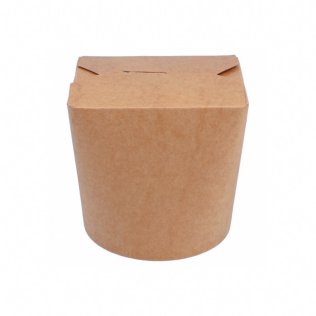 Pot à pâtes en carton kraft 780ml