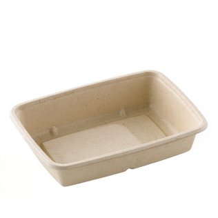 Barquette pulpe rectangulaire TERRA NOVE 950 ml