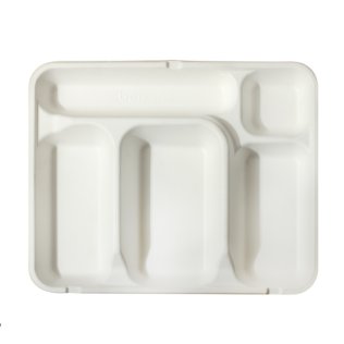 Socle pulpe plateau repas PULP 5 compartiments