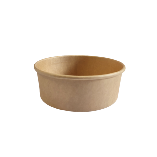 Saladier kraft brun 750 ml d.150mm