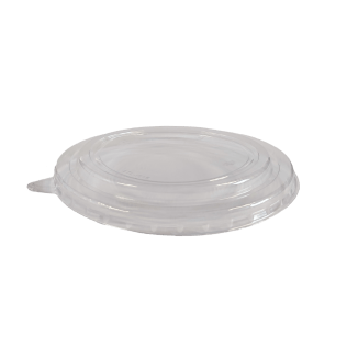 Couvercle pet pour saladier kraft 1300 ml