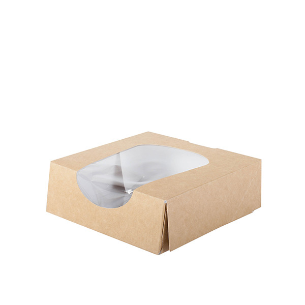boite carton alimentaire avec fenetre taille S